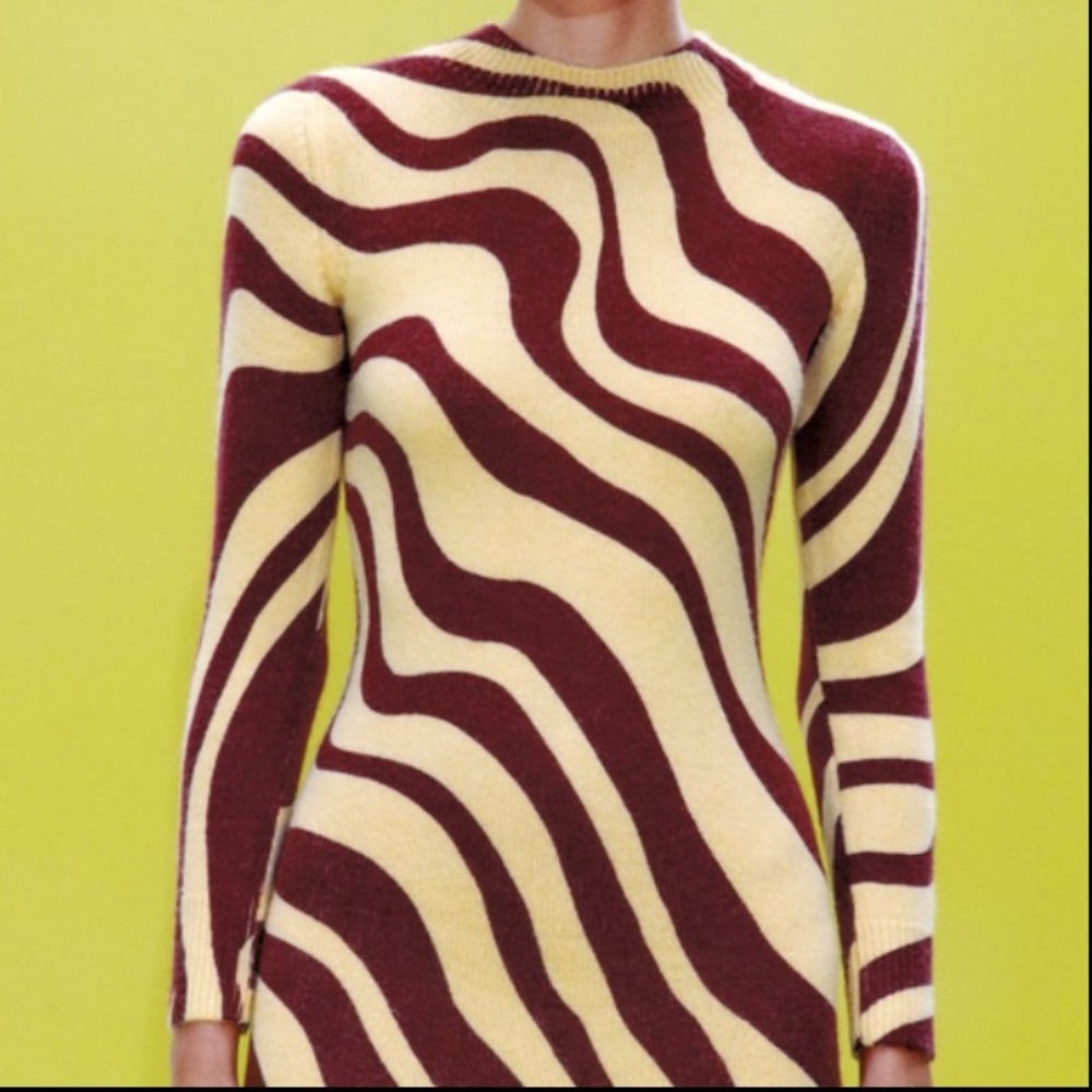 Zara Jacquard Knit Dress